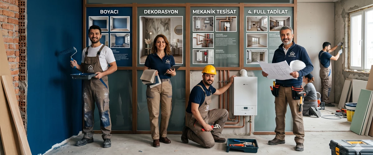 Eviniz İçin Komple Yenileme Hizmetleri